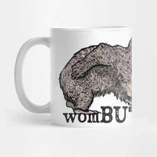 Wombutt Funny Wombat Mug